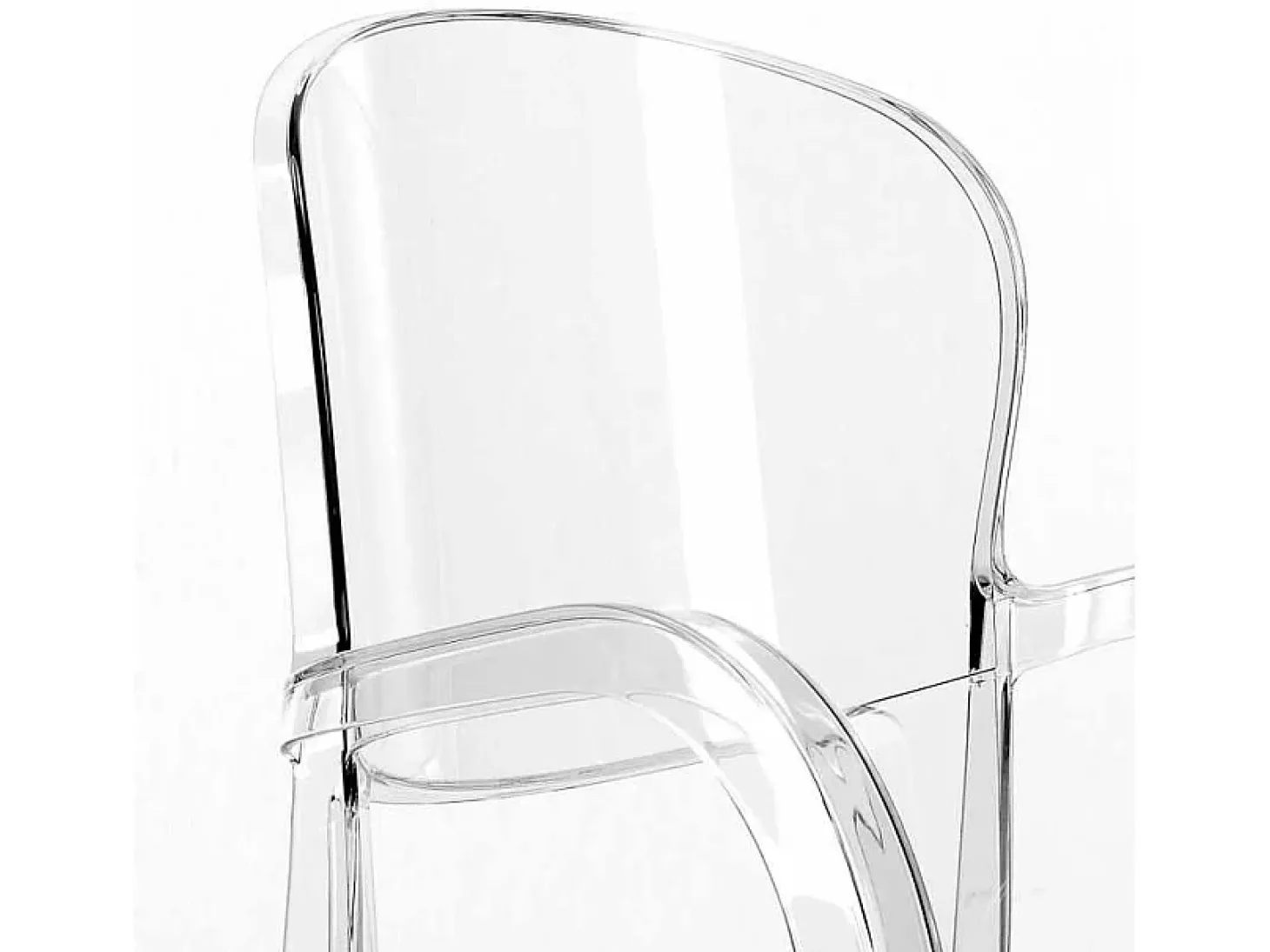 Silla policarbonato transparente cocina bar Joker Grand Soleil
