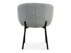 Silla SEVILLA Tela Gris claro, dimensiones H79 x L57 x P62, ideal para tu cocina o comedor.