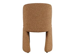 Silla tapizada 54x83x60,5 cm naranja gris Leith LET78B