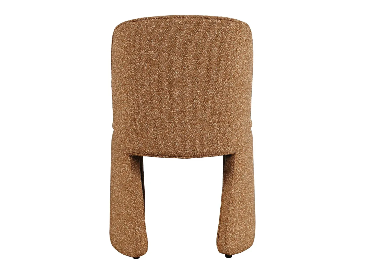 Silla tapizada 54x83x60,5 cm naranja gris Leith LET78B