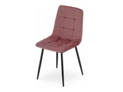 Silla Valora PYRA de terciopelo rosa, diseño moderno para sala de estar (x2)