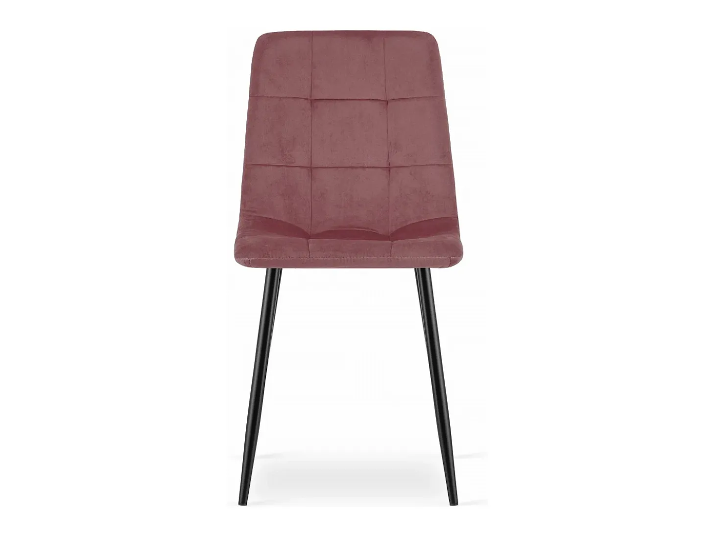 Silla Valora PYRA de terciopelo rosa, diseño moderno para sala de estar (x2)