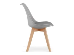 Silla Valora RIKX Gris Diseño Ergonómico para Sala de Estar x3