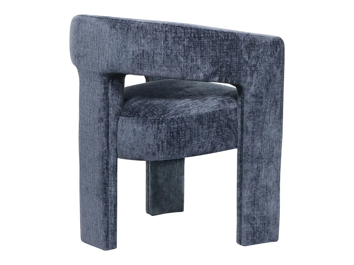 Silla 62x75x58 cm azul Leith LET71NB