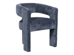 Silla 62x75x58 cm azul Leith LET71NB