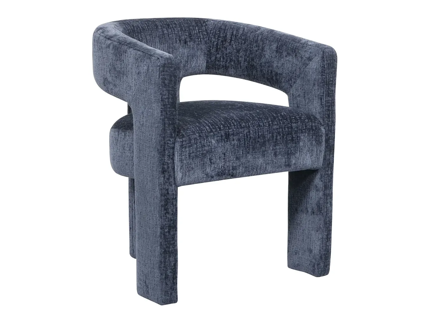 Silla 62x75x58 cm azul Leith LET71NB