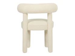 Silla 62x80x58 cm Crema Claro Leith LET77L