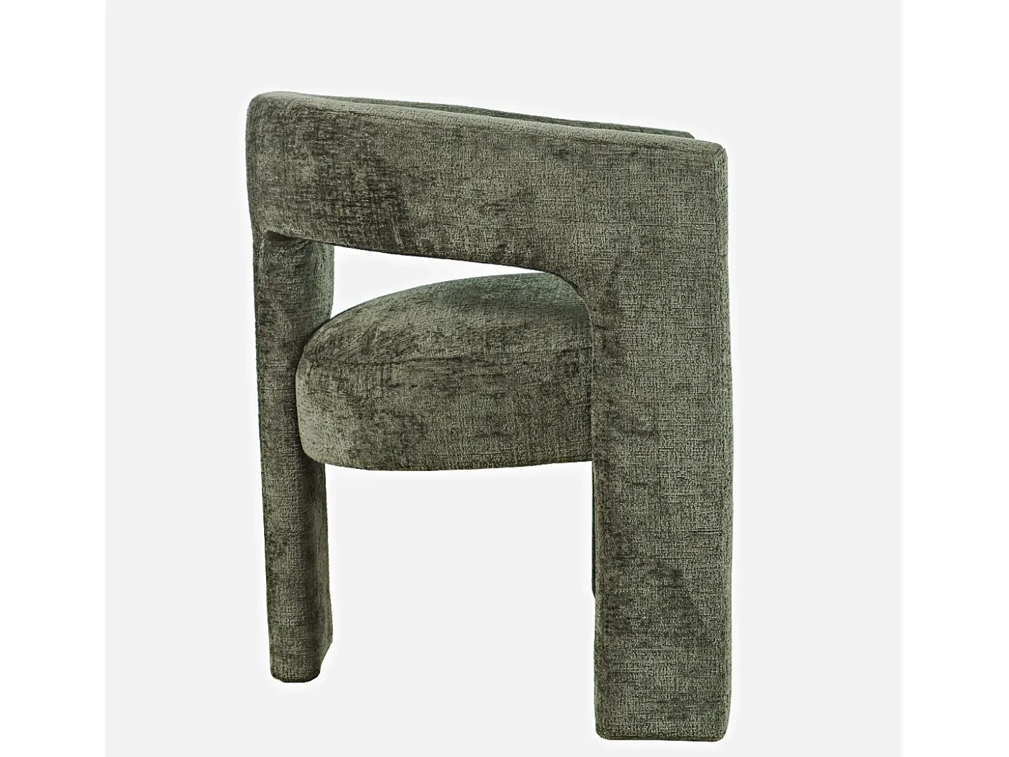 Silla 62x75x58 cm oliva Leith LET71O