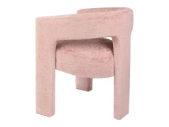 Silla 62x75x58 cm rosa Leith LET71P