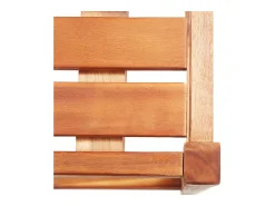 Sillas de cocina 4 unidades madera maciza de acacia