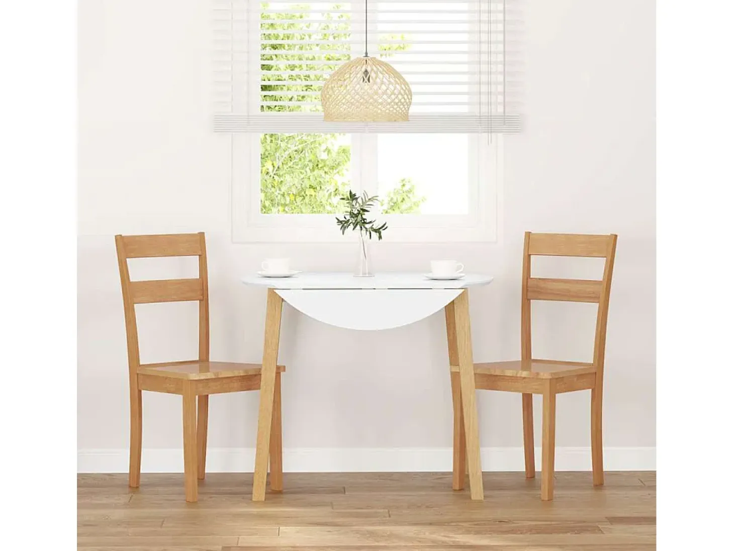 Sillas de comedor 2 unidades madera maciza natural caucho