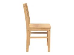 Sillas de comedor 2 piezas madera maciza de caucho