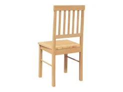 Sillas de comedor 2 piezas madera maciza de caucho