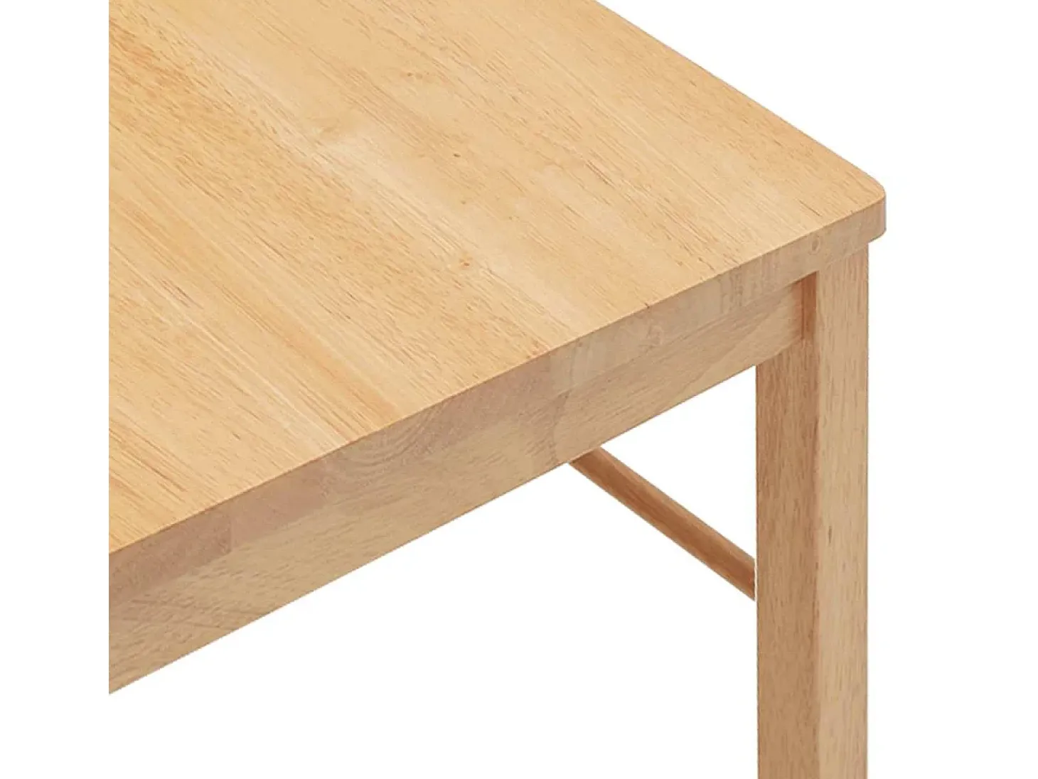 Sillas de comedor 2 piezas madera maciza de caucho