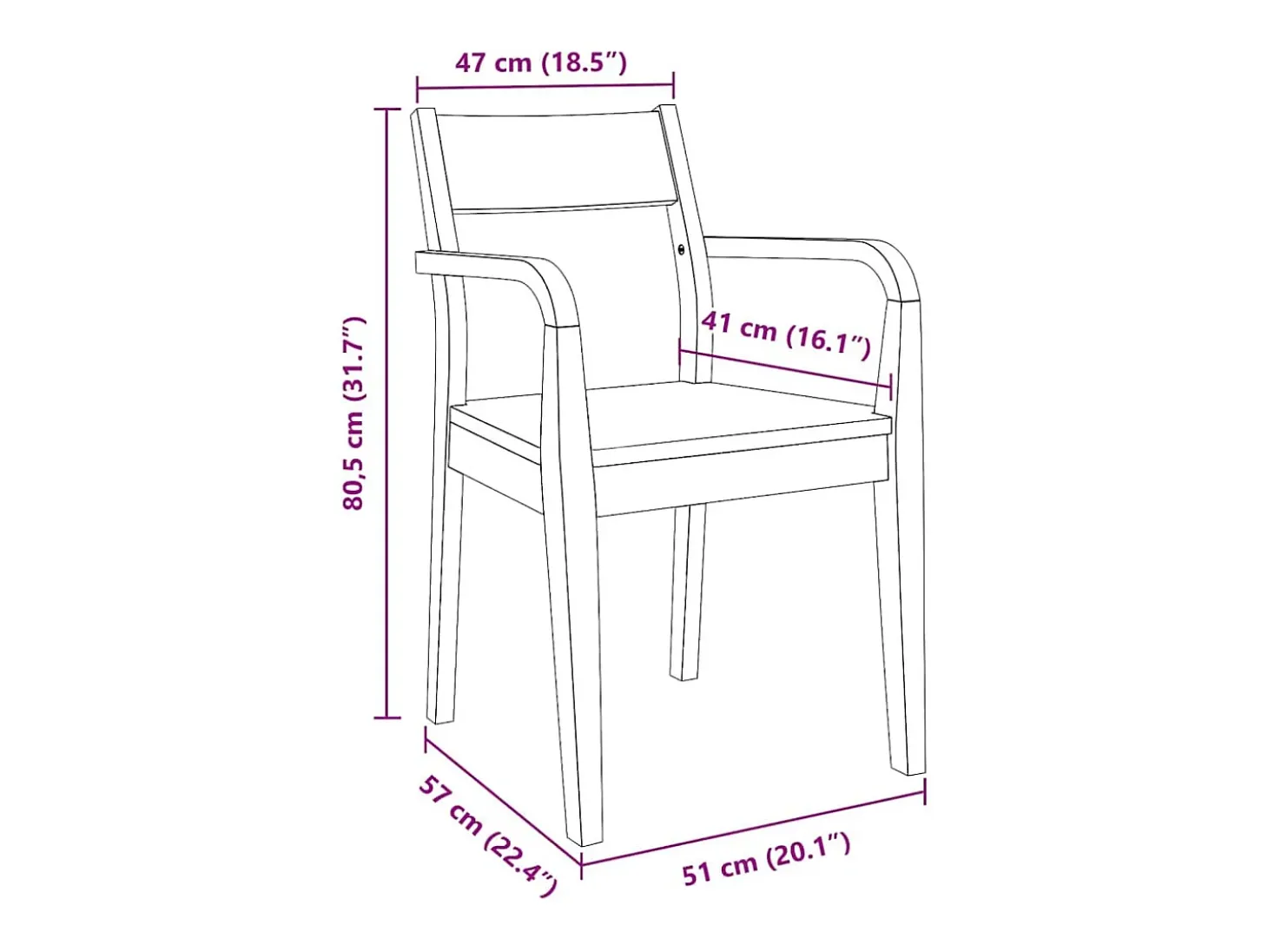 Sillas de comedor 2 piezas madera maciza de caucho blanco