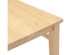 Sillas de comedor 2 piezas madera maciza de caucho