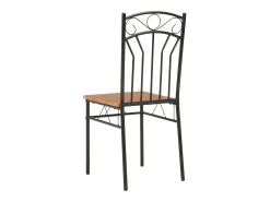 Sillas de comedor 4 unidades MDF marrón
