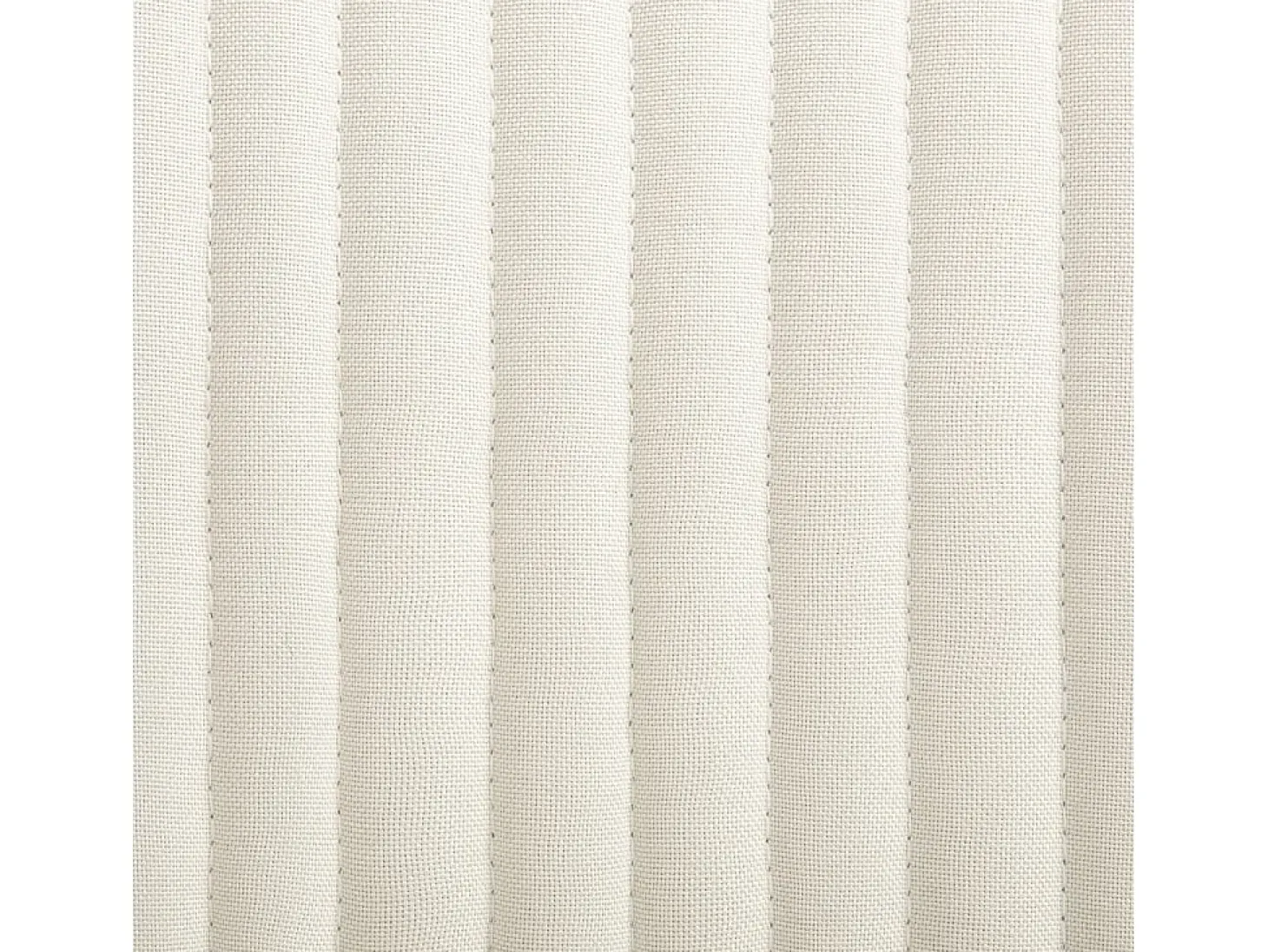 Sillas de comedor 6 unidades tela color crema