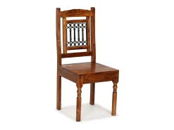 Sillas de comedor 4 unidades madera maciza acabado sheesham clásica