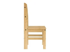 Sillas de comedor 2 unidades madera maciza de pino 40x46x99 cm