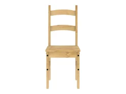 Sillas de comedor 2 unidades madera maciza de pino 40x46x99 cm