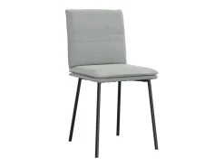 Sillas de comedor 4 unidades terciopelo gris claro