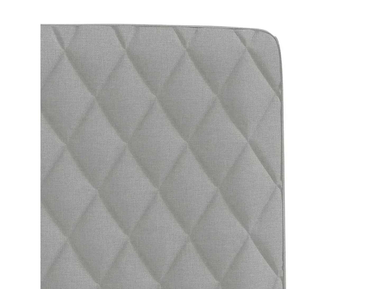 Sillas de comedor 6 unidades tela gris nube