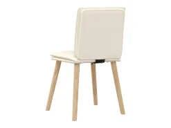 Sillas de comedor 2 unidades lino