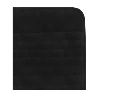 Sillas de comedor 4 unidades terciopelo negro