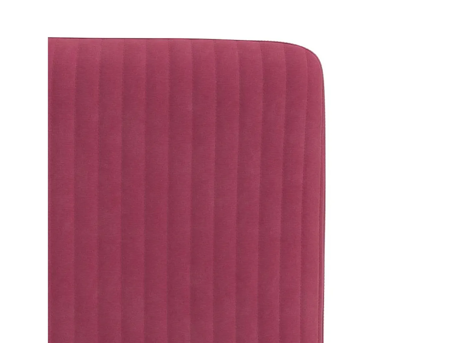 Sillas de comedor 4 unidades terciopelo rojo tinto
