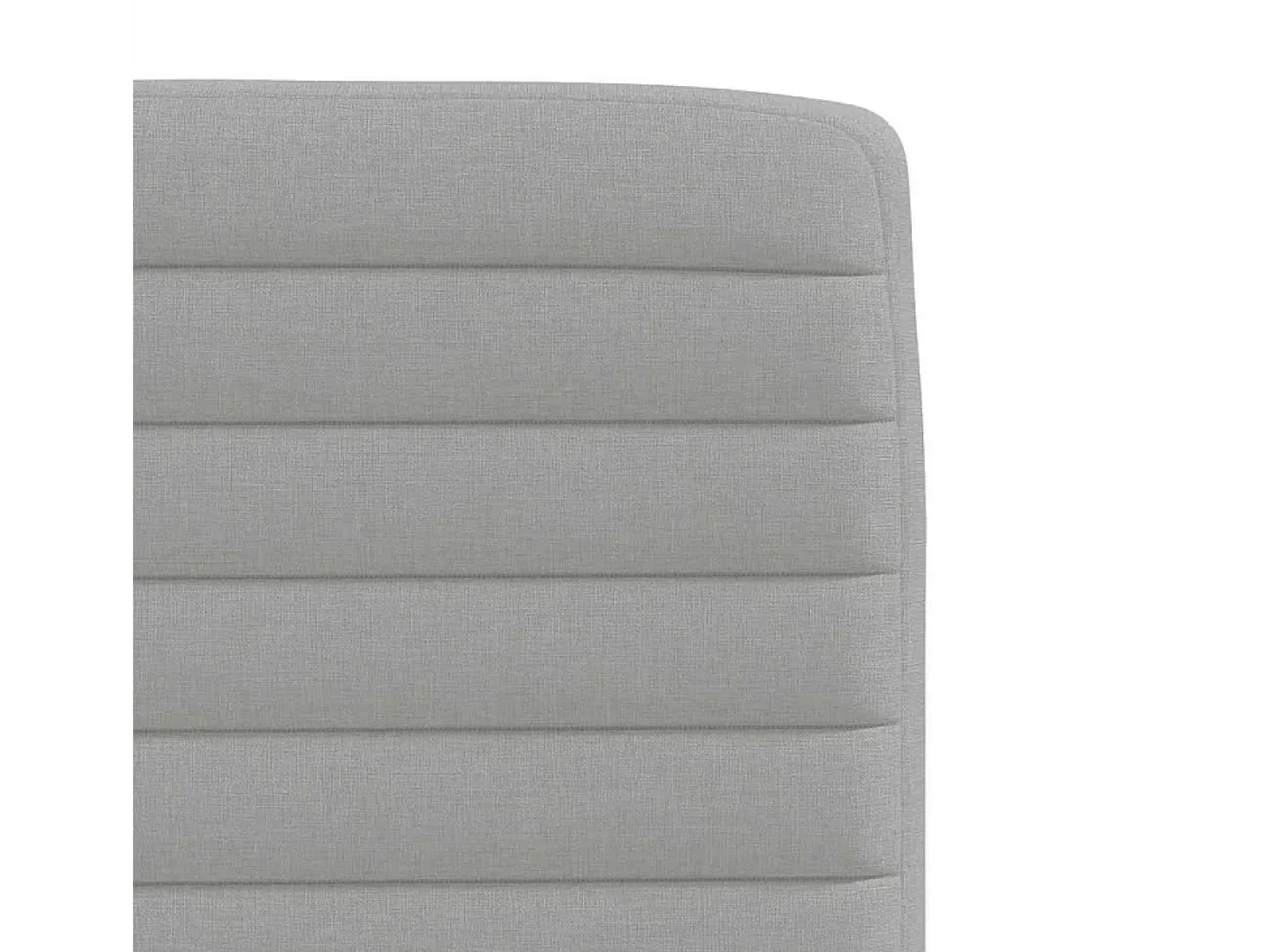 Sillas de comedor 2 unidades tela gris nube