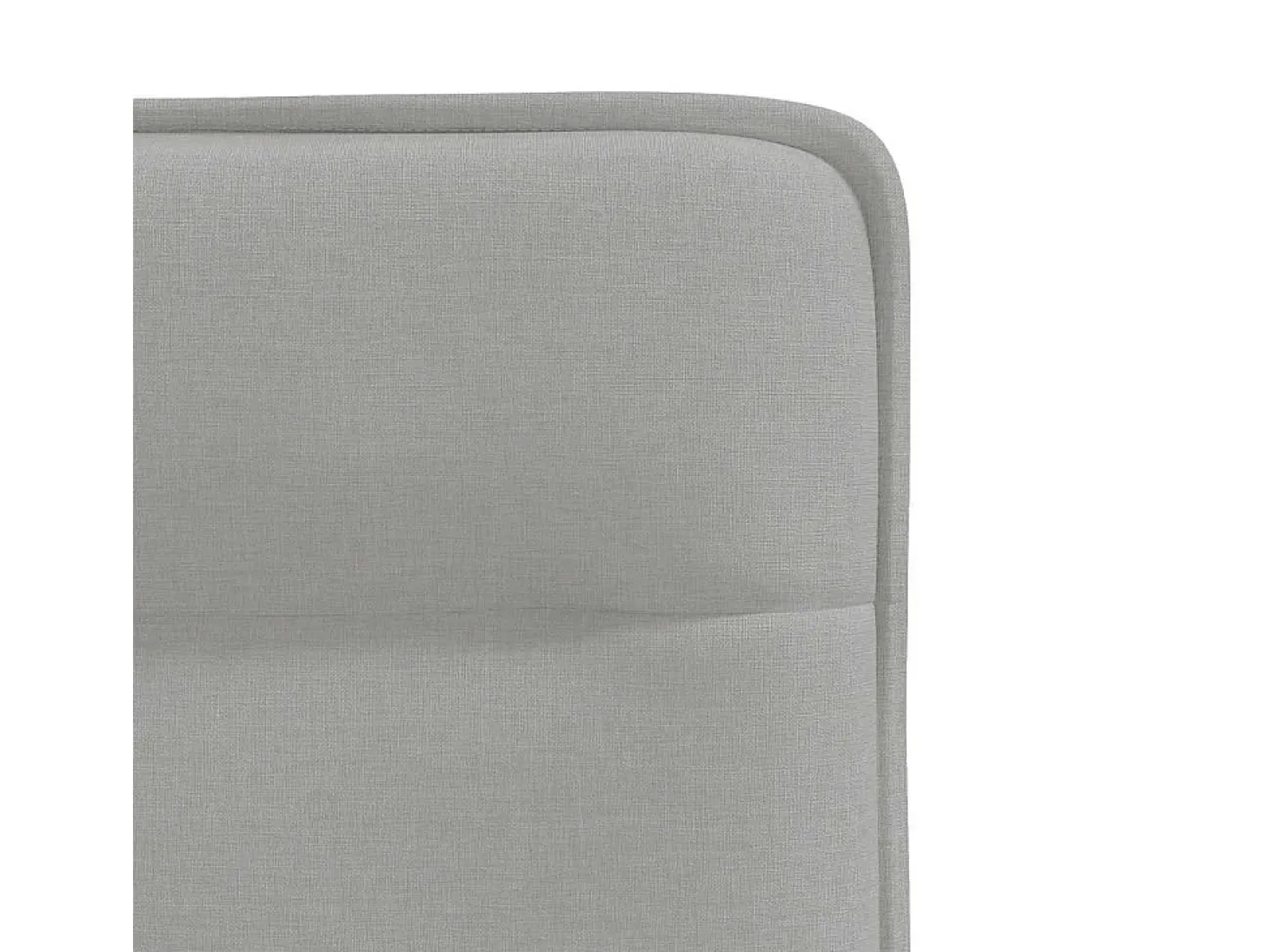 Sillas de comedor 6 unidades tela gris nube