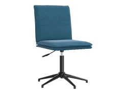 Sillas de comedor 2 unidades terciopelo azul