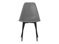 Sillas de comedor 2 unidades gris PP ES92060