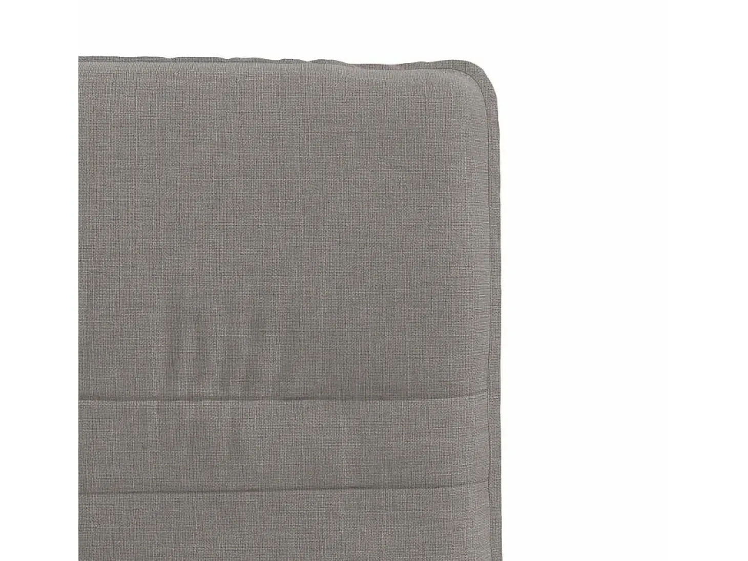 Sillas de comedor 6 unidades de tela gris taupe