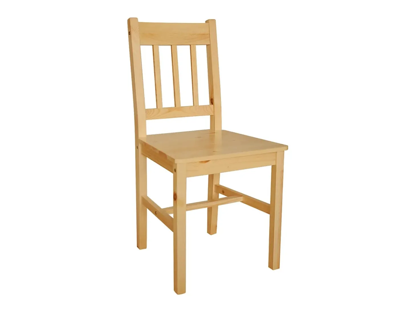 Sillas de comedor 4 unidades madera de pino