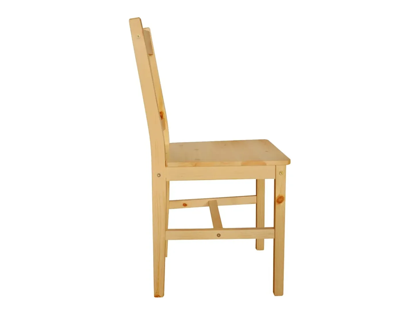 Sillas de comedor 4 unidades madera de pino