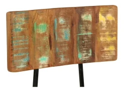 Sillas de comedor 2 unidades madera maciza reciclada