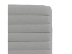 Sillas de comedor 6 unidades tela gris nube