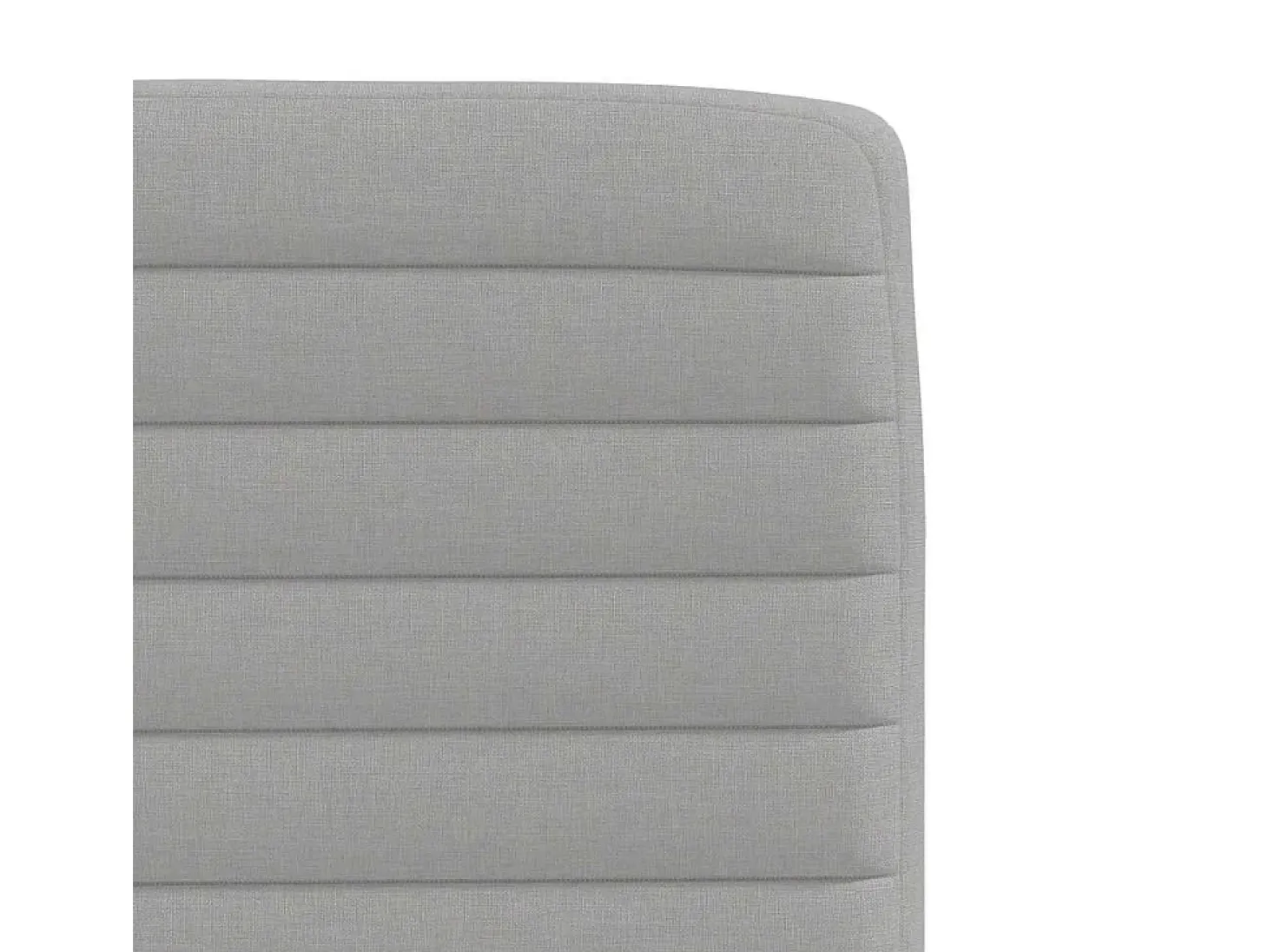 Sillas de comedor 6 unidades tela gris nube