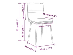 Sillas de comedor 6 unidades terciopelo azul