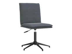 Sillas de comedor 4 unidades terciopelo gris oscuro