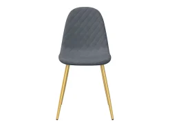 Sillas de comedor 6 unidades terciopelo verde oscuro