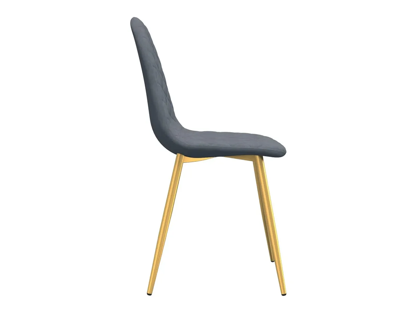 Sillas de comedor 6 unidades terciopelo verde oscuro