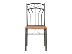 Sillas de comedor 6 unidades MDF marrón