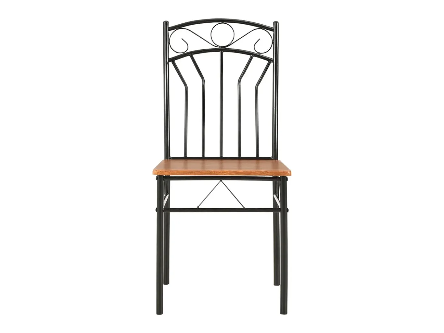 Sillas de comedor 6 unidades MDF marrón