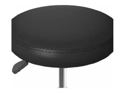 Sillas de comedor 2 unidades cuero sintético negro