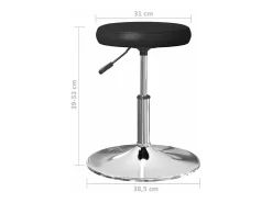 Sillas de comedor 2 unidades cuero sintético negro