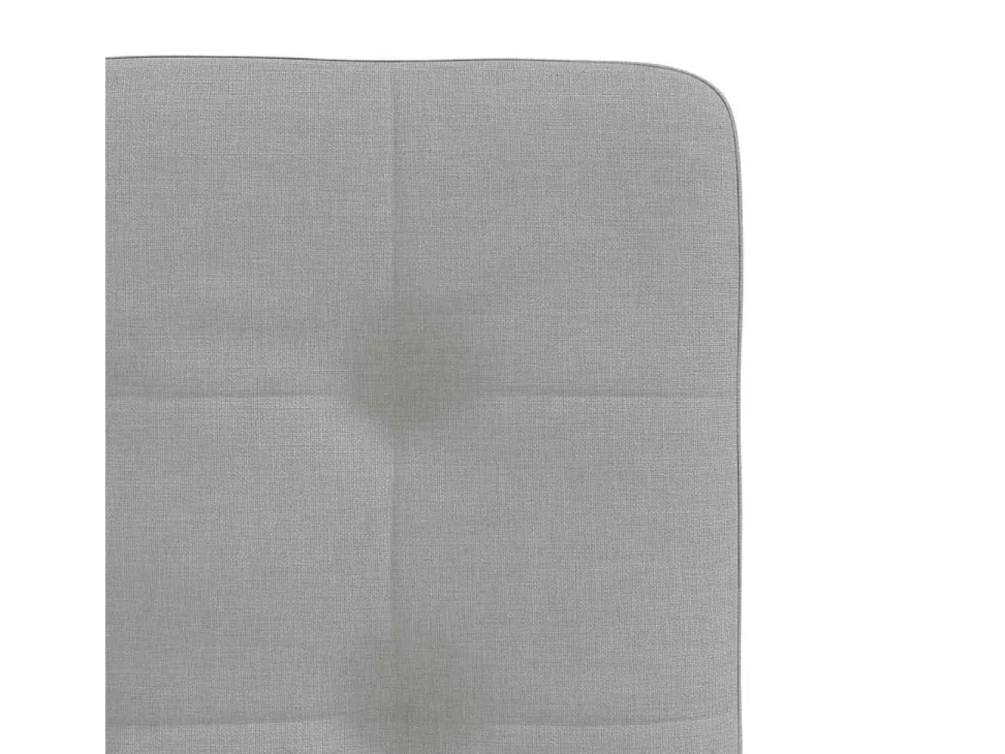Sillas de comedor 6 unidades tela gris nube