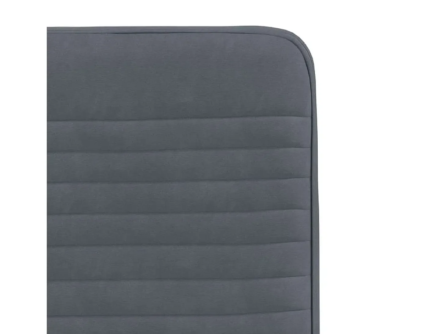 Sillas de comedor 6 unidades terciopelo gris oscuro